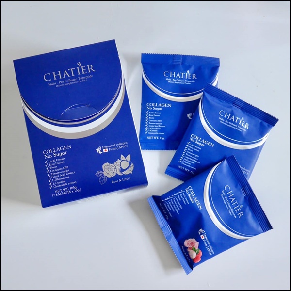 ชาเทียร์คอลลาเจน Chatier คอลลาเจนน้องฉัตร