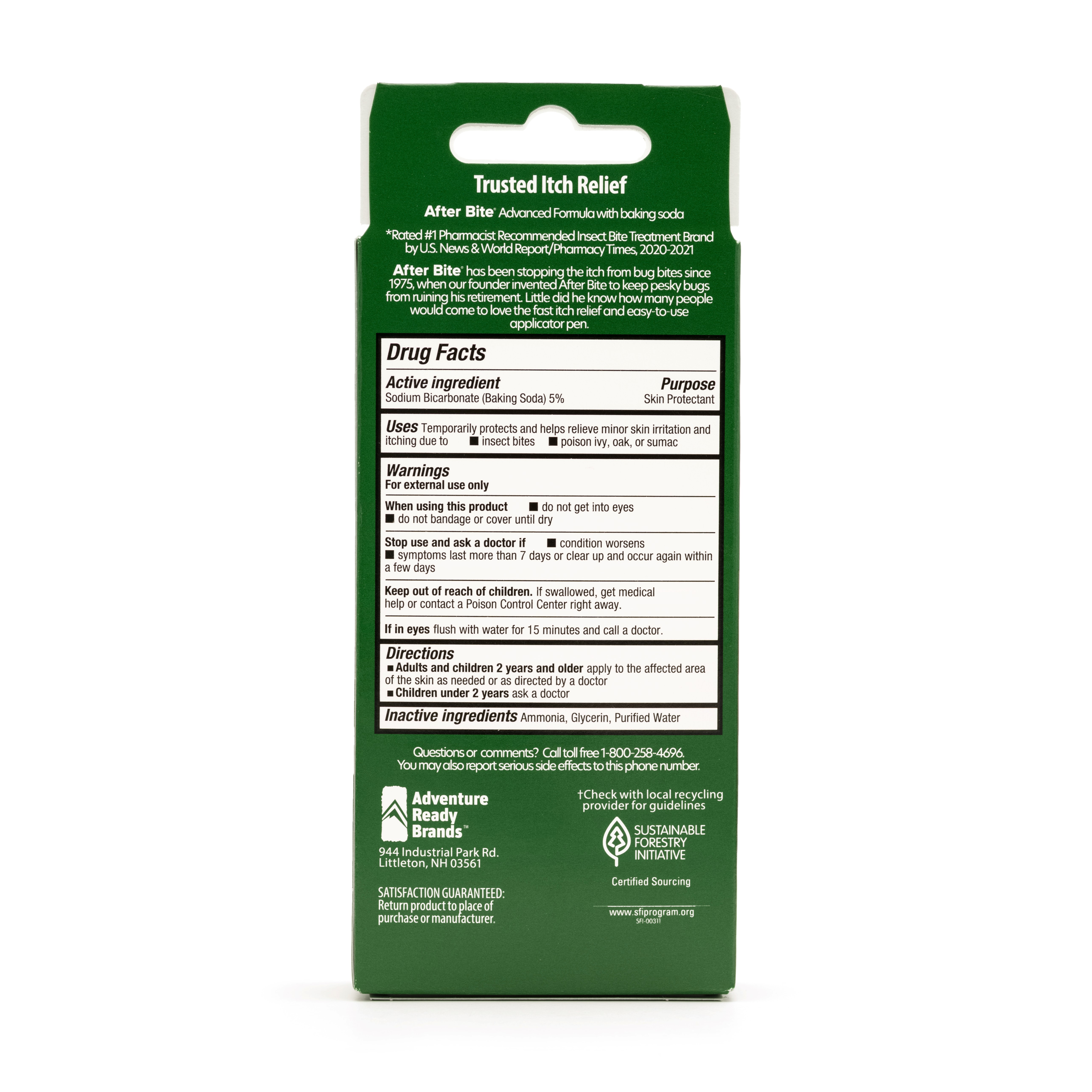 AFTER BITE THE ITCH ERASER KIDS SOOTHING CREAM FOR INSTANT RELIEF - 20G (0.7OZ) สีเขียว