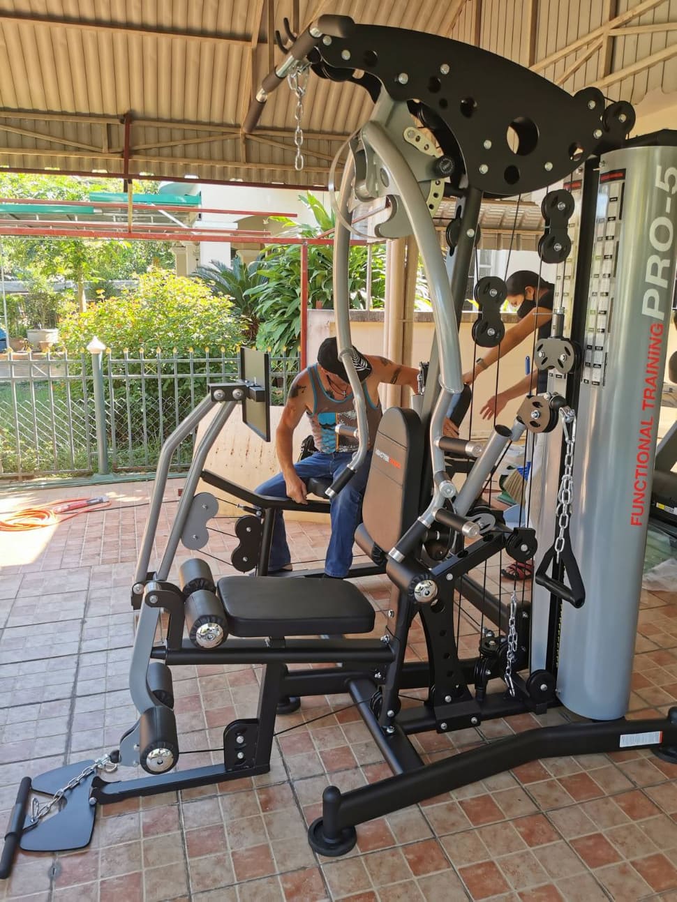 Homegym Monster ForcePro5 โฮมยิม 2 STATION USA