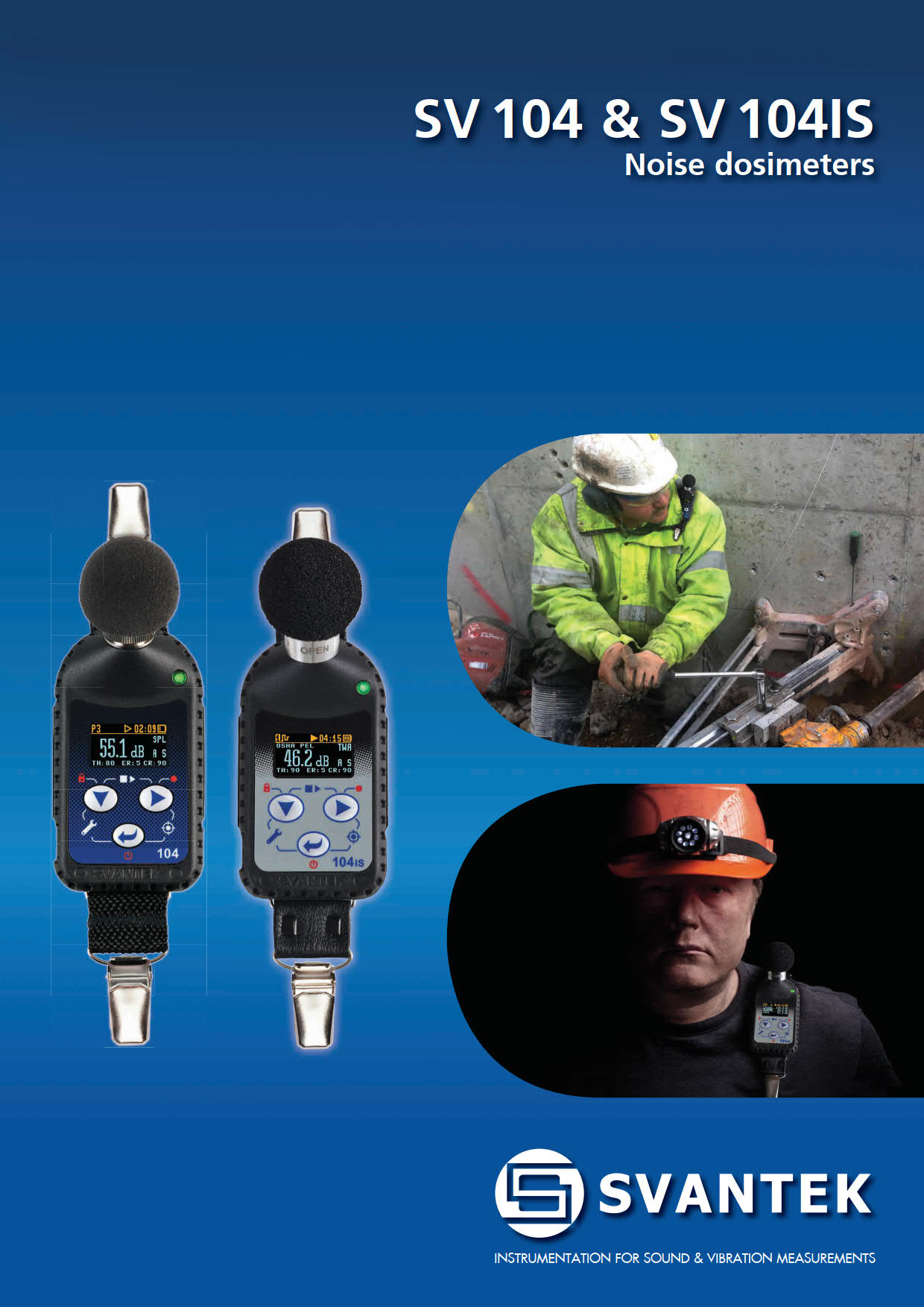 Svantek รุ่นSV-104เครื่องวัดระดับความดังเสียง,Single Noise Dosimeter Deluxe Kit with Calibrator