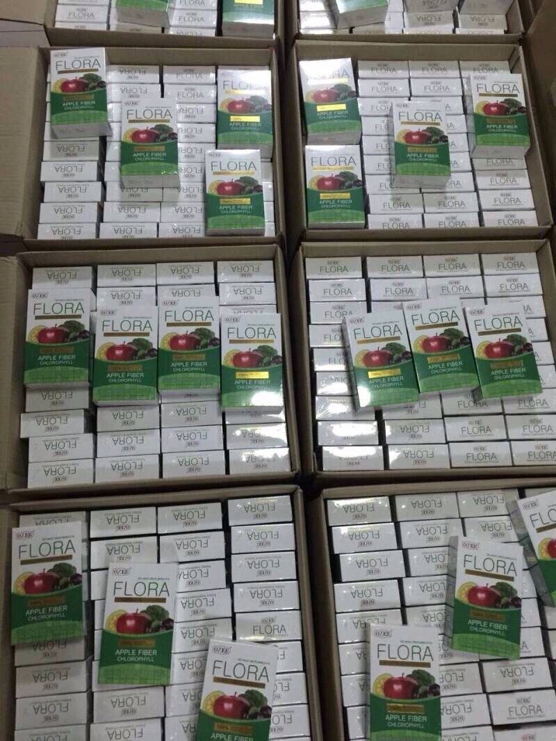 โอซี ฟลอร่า (Ozee Flora Apple Fiber Chlorophyll)