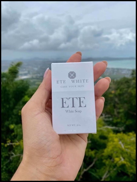 สบู่เอเต้ไวท์ ETE White Soap สบู่น้ำนมข้าวกล้อง
