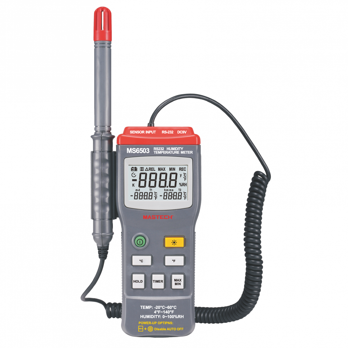 Mastech Group MS6503 - Digital Thermo-Hygrometer