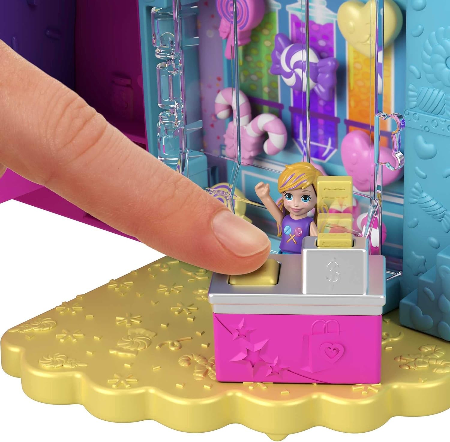 หมีกัมบอล Polly Pocket Travel Toy, Gumball Bear Playset ราคา 2,090 .-