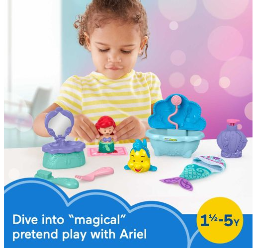 เจ้าหญิง Ariel Disney Princess Bathtime with Ariel by Little People® ราคา 1,590 - บาท