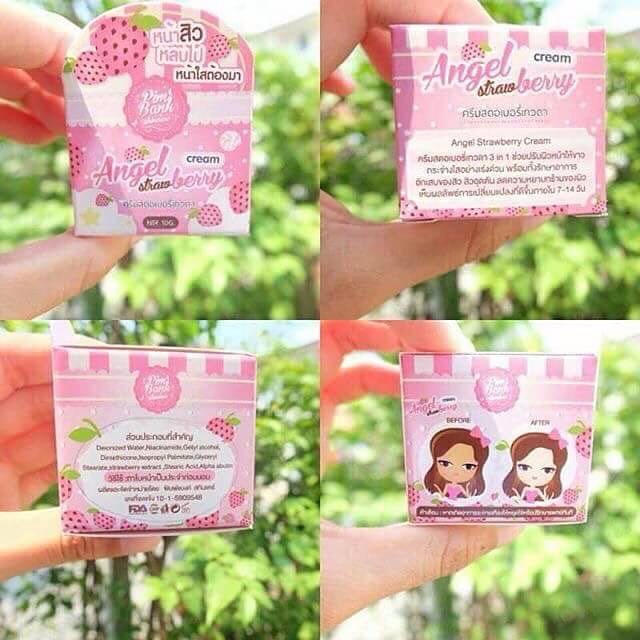 ครีมสตอเบอรี่เทวดา (Angel Strawberry Cream)