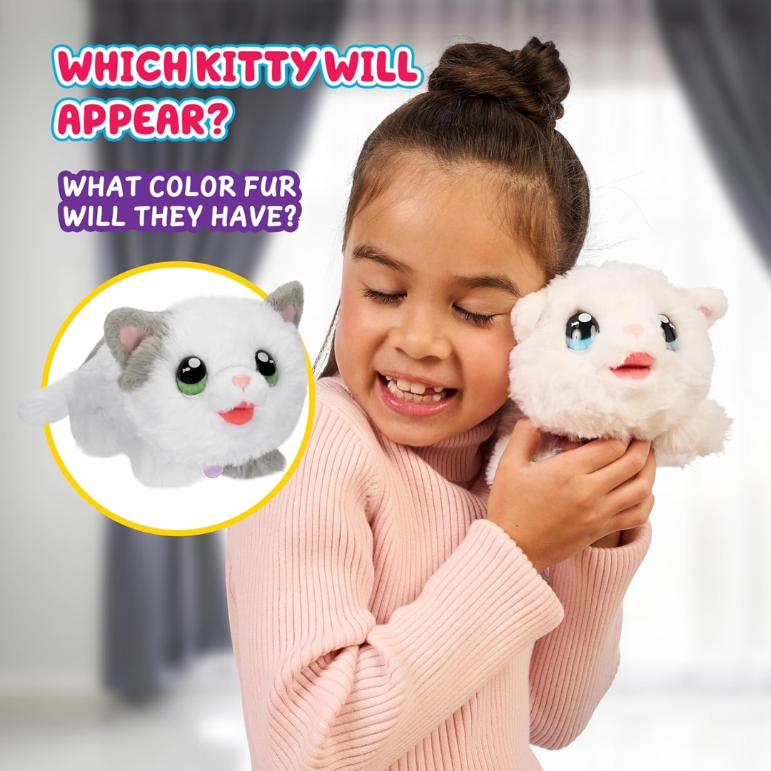 นำเข้า 🇺🇸😻🙋♀️ Little Live Pets Interactive Cat Hutch ชุดบ้านพร้อมตุ๊กตาแมวที่โต้ตอบได้เหมือนจริง! น้องเหมียวตัวนี้มี เสียงและปฏิกิริยามากกว่า 25 แบบ 🎶