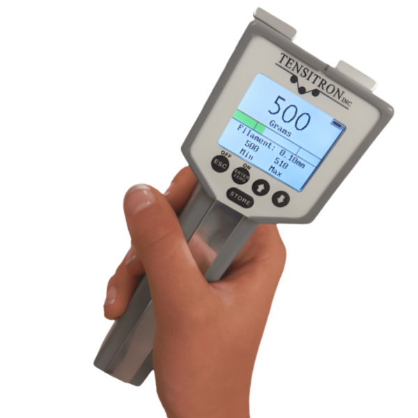 Tensitron รหัส TX-5000-1 เครื่องทดสอบแรงตึงสำหรับเส้นลวด,Digital tension meters for small wire and other materials,meas.range:50~5,000 g,resolution:5g