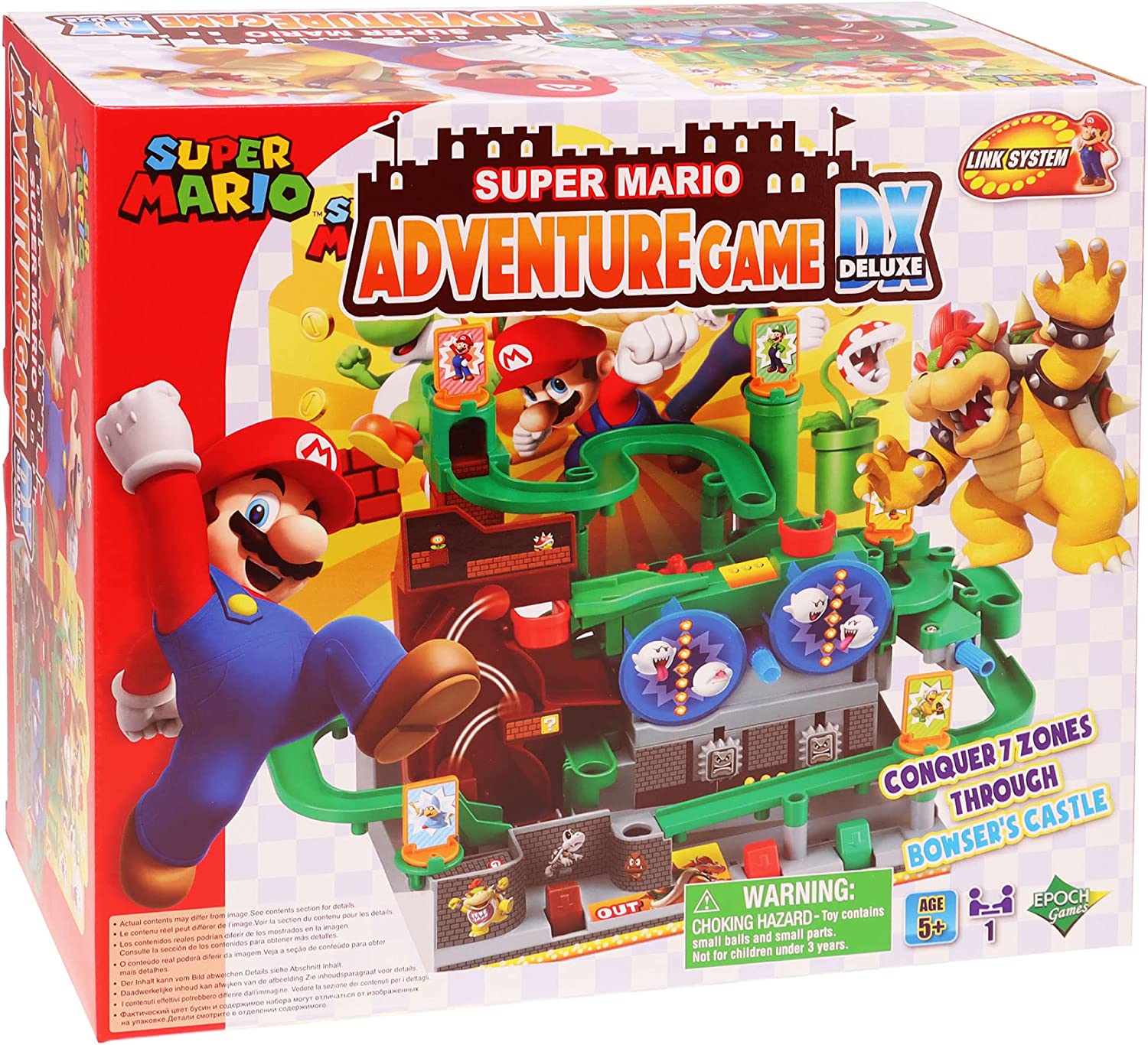 เกมมาริโอ้ สุดมันส์!! (ด่านปราสาท) EPOCH Super Mario Adventure Game DX, Super Mario Action Figures ราคา 2,290.- บาท