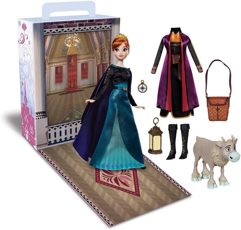 นำเข้า 🇺🇸 เซ็ทตุ๊กตาอันนาและกิจกรรมระบายสีAnna Disney Story Doll - Anna 11" , ราคา 1,590 บาท