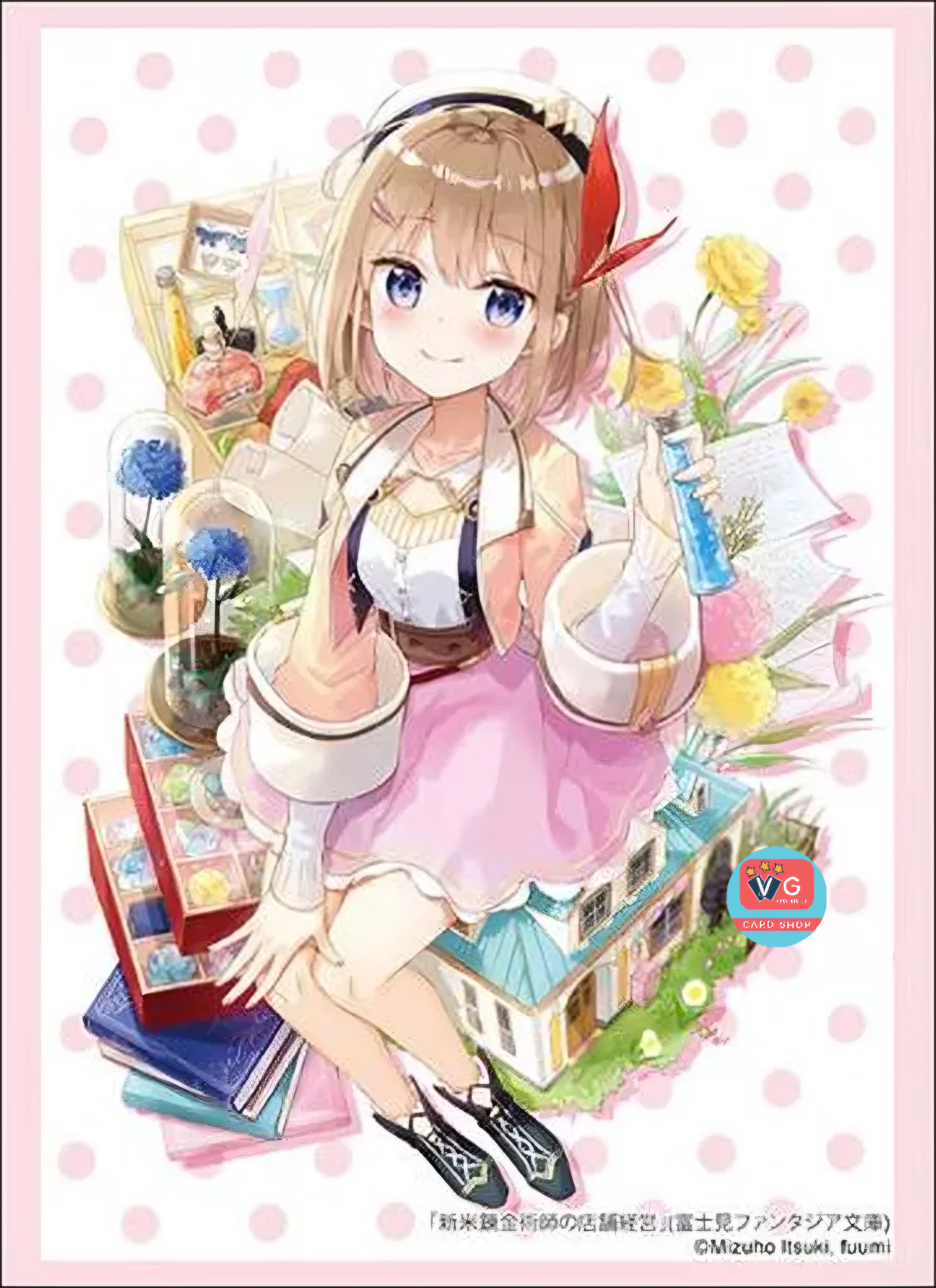 สลีฟบัดดี้ไฟท์ Bushiroad Sleeve Collection HG Vol.4528 Fujimi Fantasia Bunko Management of a Novice Alchemist ซองใส่การ์ดบัดดี้ไฟท์ 75 ใบ