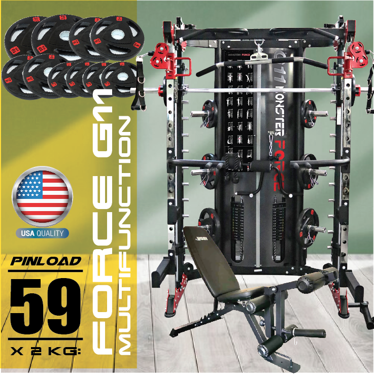 Jammer Arms แจมเมอร์ อาร์ม อุปกรณ์เสริมใช้กับ Smith Machine MONSTER FORCE G11 สมิทแมชชีนG11