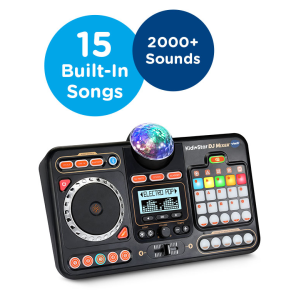 บูธดีเจดาวเด่น VTech KidiStar DJ Mixer Black ราคา 3,590บาท