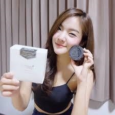 สบู่12นางพญา สบู่ถ่านโคลน (Charcoal Clay Soap)