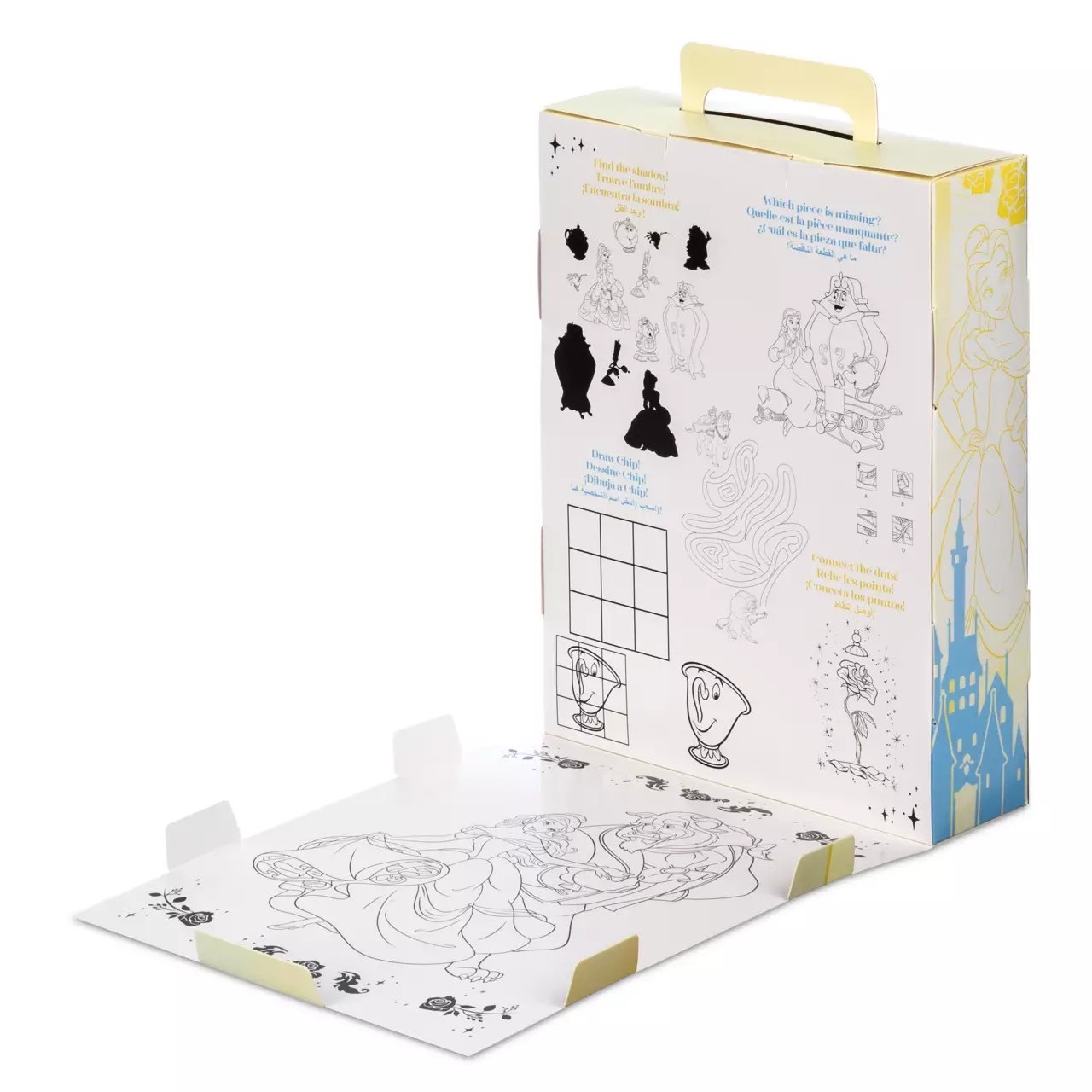 นำเข้า 🇺🇸 เซ็ทตุ๊กตาเบล และกิจกรรมระบายสีBelle Disney Story Doll – Beauty and the Beast 11" ราคา 1,590 บาท