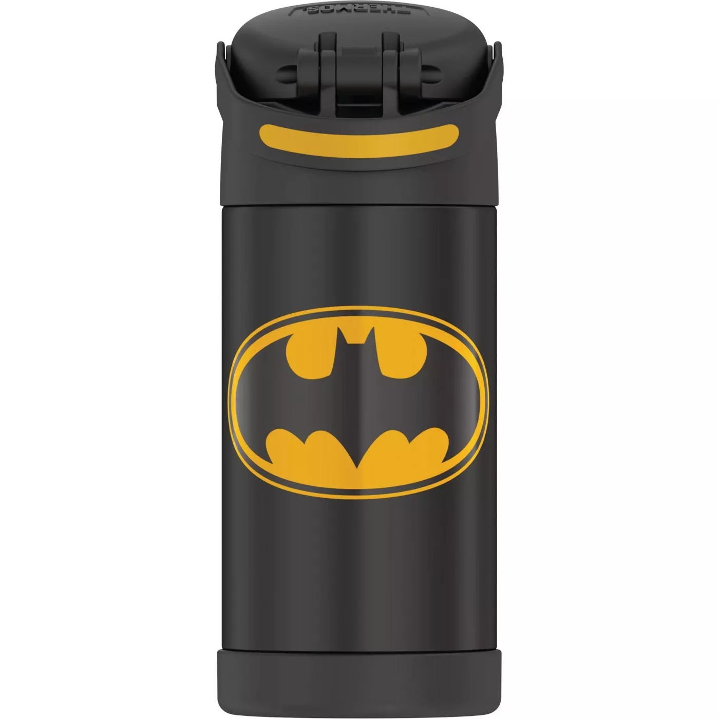 กระติกน้ำเก็บความเย็น Thermos Batman 12oz FUNtainer Water Bottle with Bail Handle - Black