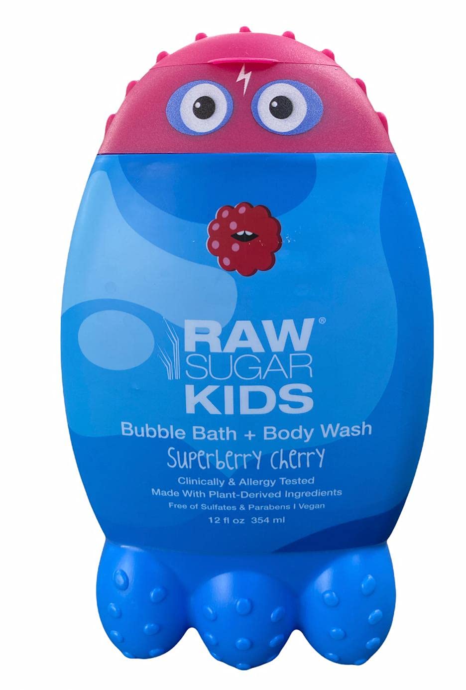 Raw Sugar Kids Bubble Bath and Body Wash Superberry Cherry - 12 fl oz ราคา 450.- บาท