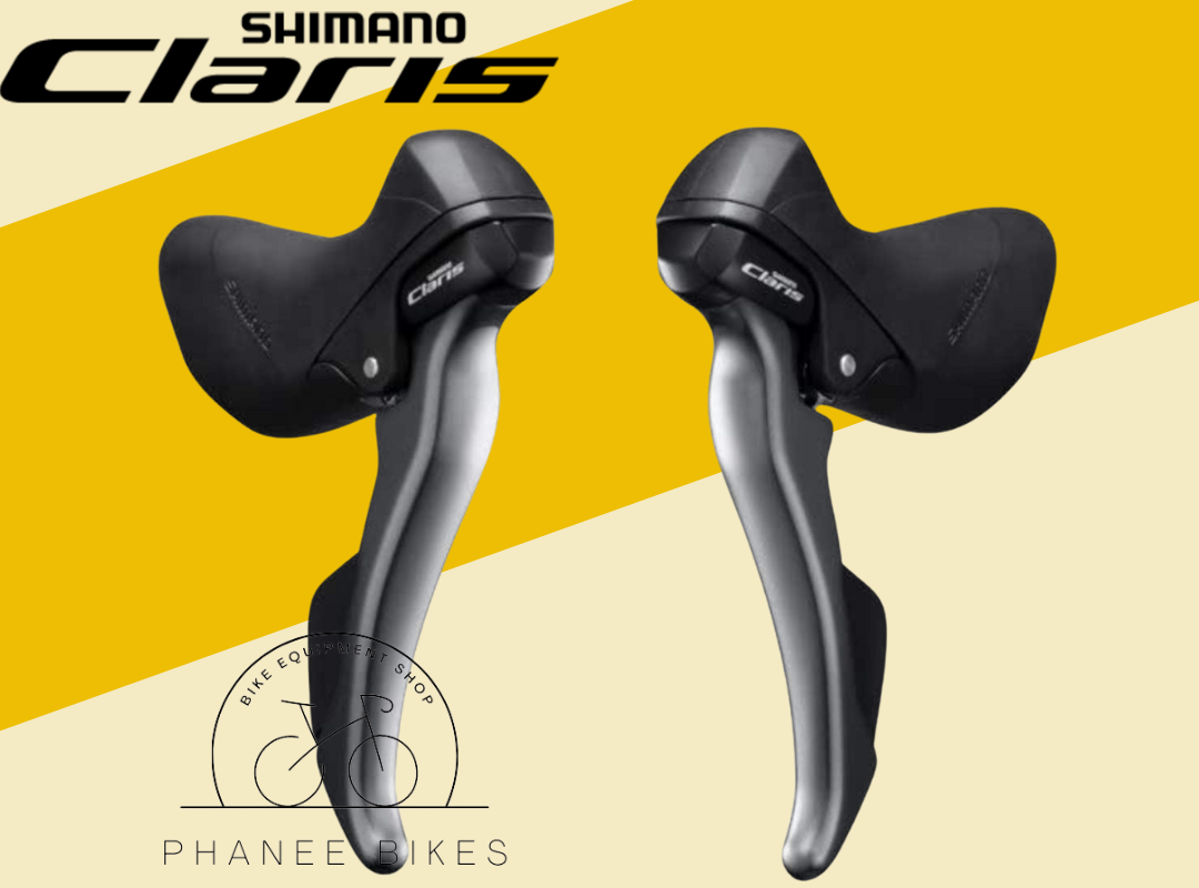 Shimano Shifter มือเกียร์ หมอบ CLARIS รุ่น ST-R2000, R/L, 2X8 Speed