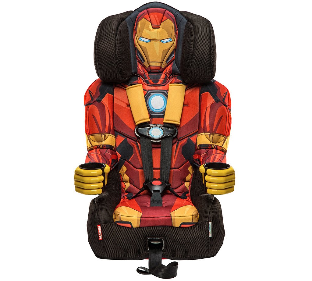 คาร์ซีทสำหรับเด็กโต ลายไอร่อนแมน ใช้ได้ตั้งแต่ 2 ขวบถึง 8 ขวบ KidsEmbrace IRON MAN Combination Booster Car Seat คาร์ซีทเด็กโต กับการ์ตูนคาแรคเตอร์ตัวโปรด เพื่อจูงใจลูกน้อยให้นั่งคาร์ซีทอย่างปลอดภัย ออกแบบโดยคำนึงถึงความปลอดภัยเป็นที่สุดสำหรับลูกน้อย