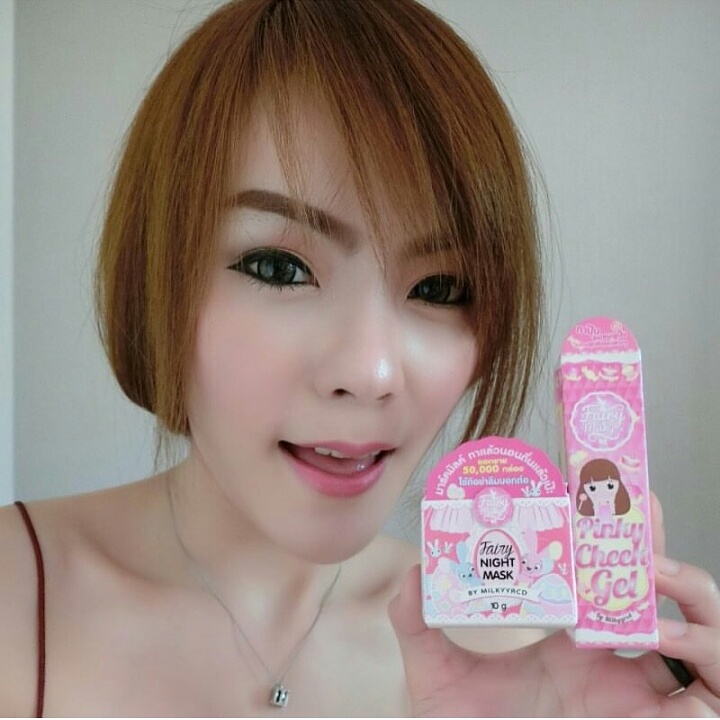พิ้งกี้ ชีค เจล เจลแก้มอมชมพู (Pinky Cheek Gel By Fairymilky)