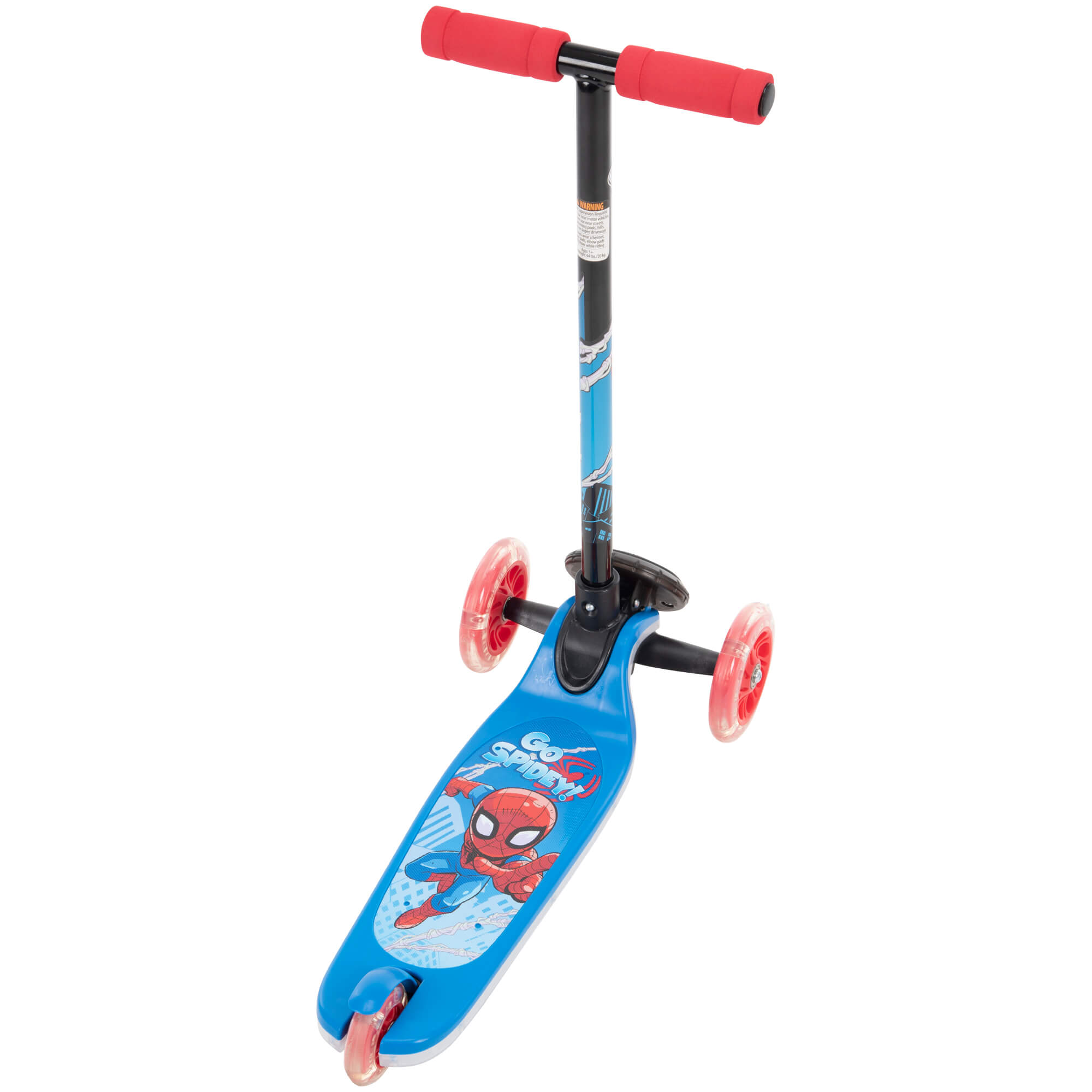 สกู๊ตเตอร์ 3 ล้อ Marvel Spider-Man 3-Wheel Scooter for Toddlers by Huffy