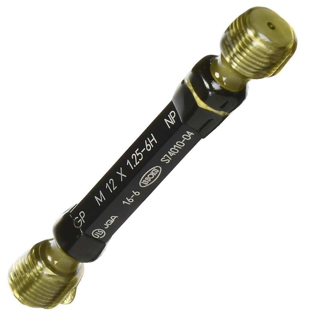 Issoku รหัสสินค้า M3.0P0.35-GPNP-6H เกจวัดเกลียวในเมตริกเกลียวพิเศษผลิตญี่ปุ่นมาตรฐานสากล , Limit thread plug gauge GPNP (metric fine/ISO standard), M3.0 X 0.35 -GPNP-6H ,Go/NoGo set
