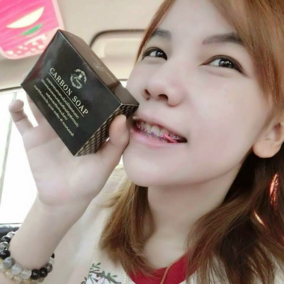 สบู่ดำ ดีท็อกซ์สิว Carbon Soap (คาร์บอน โซพ) PSC