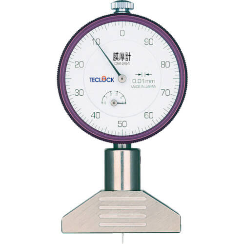 Teclock รุ่นDM-264เครื่องวัดความหนาของฟิล์มFilm Thickness Gauge DM-264 Dial Depth Gauge