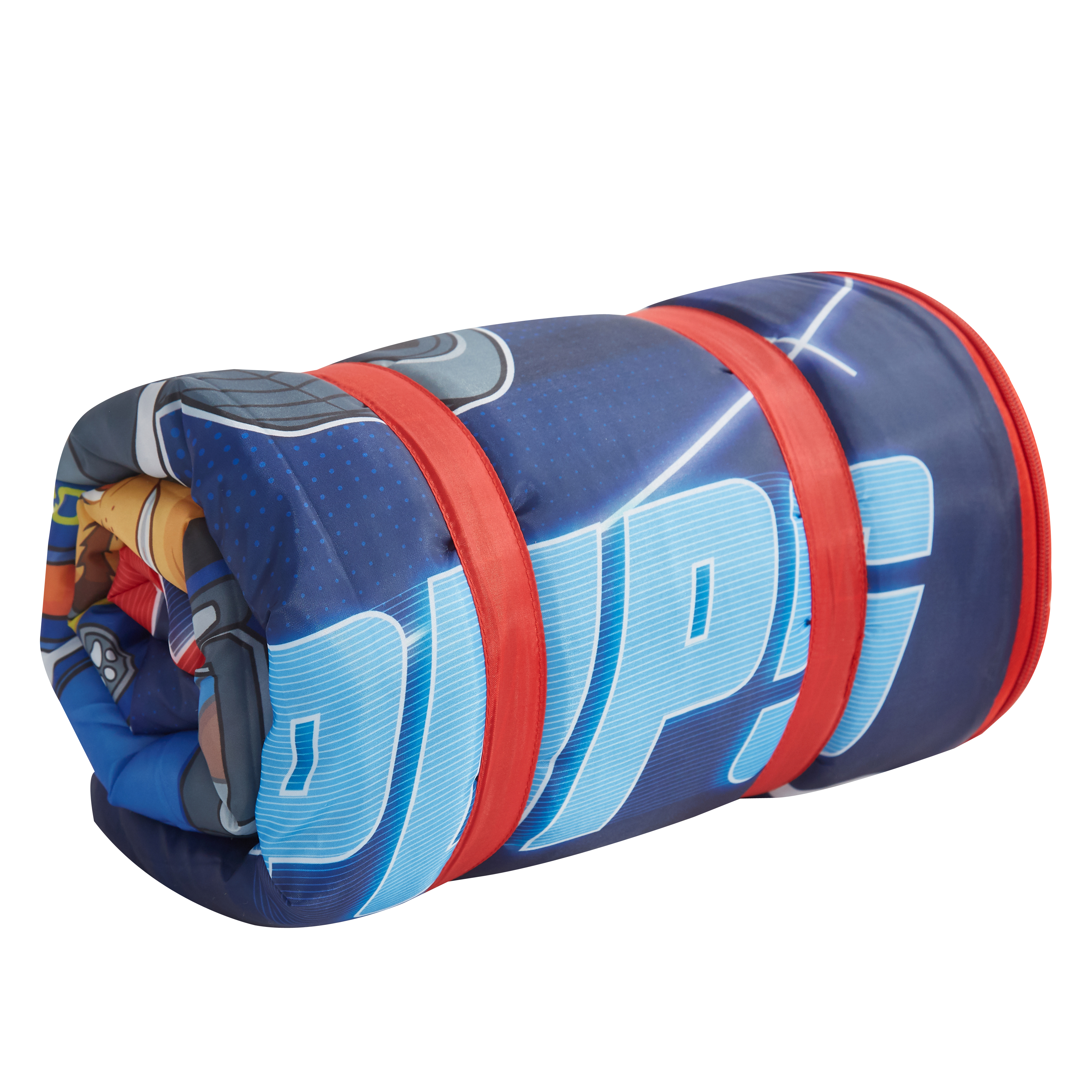 ถุงนอน ลายพาวพาโทร พร้อมสายรัดเก็บในตัว ลิขสิทธิ์แท้นำเข้าอเมริกา Paw Patrol Kids Slumber Bag, Machine Washable w/ Side Zipper, Chase & Marshall