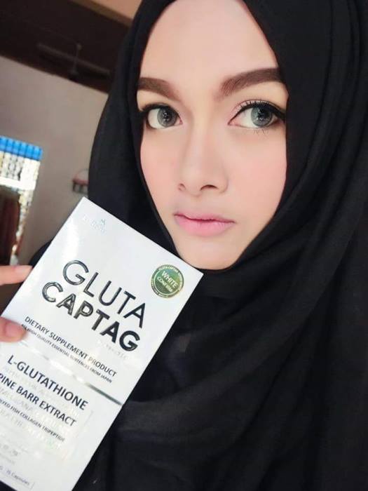 Gluta Captag กลูต้าแคปแทค อาหารเสริมผิวขาว