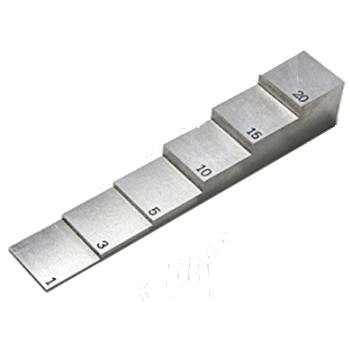 Satotech รุ่น 6ST/1-20(for UM-1D/2D)ชิ้นทดสอบขั้นบันได step test piece 6 steps6ST/1-20(for UM-1D/2D)