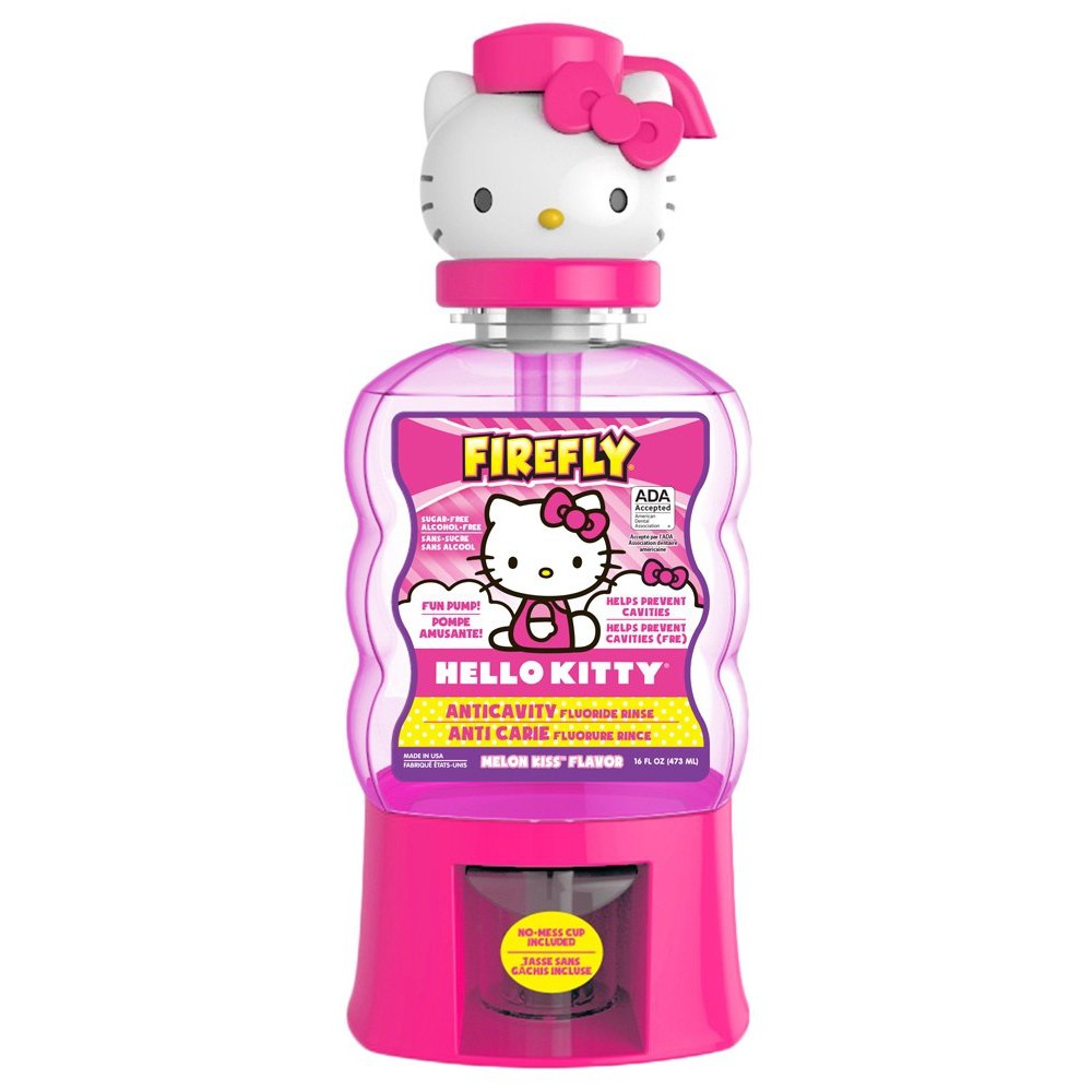 ยาบ้วนปากเด็กผสมฟลูออไรด์ป้องกันฟันผุ Made in USA 🇺🇸 Firefly Pump Rinse 16 Ounce ราคา : 590 บาท