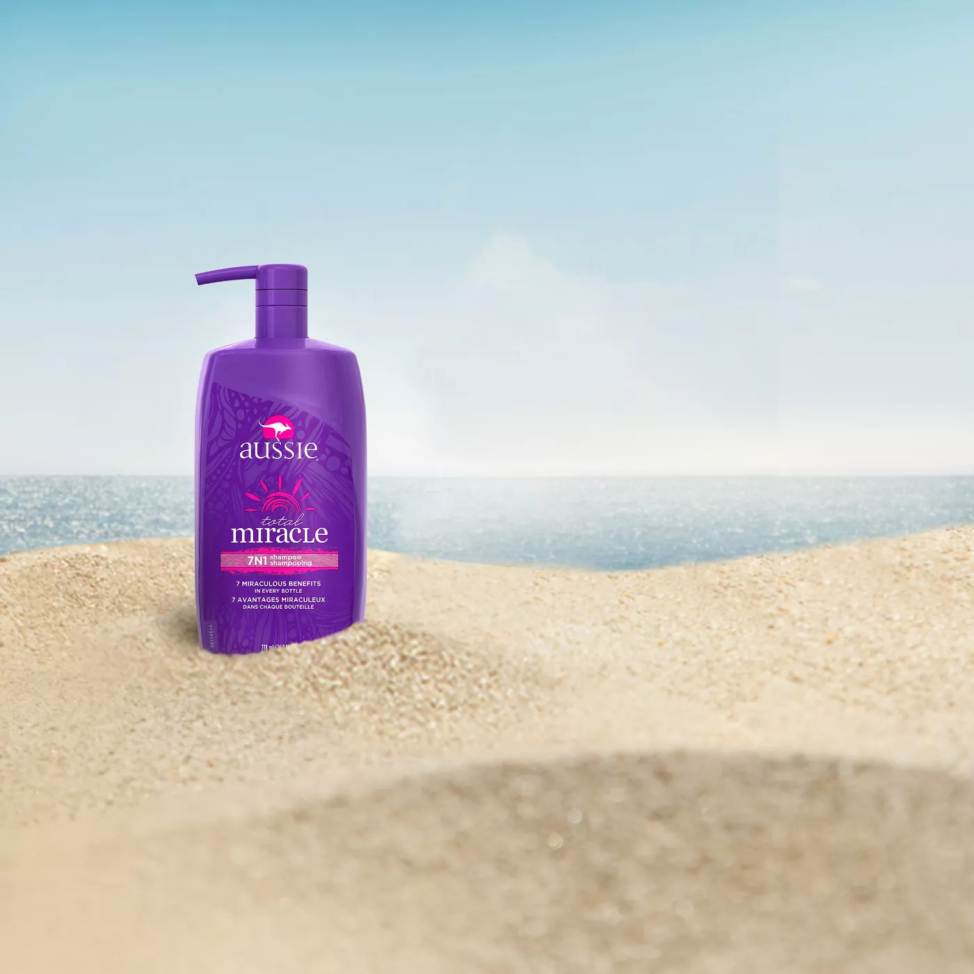 Aussie Paraben-Free Total Miracle Shampoo with Apricot & Macadamia For Damage Hair - 30.4 fl oz