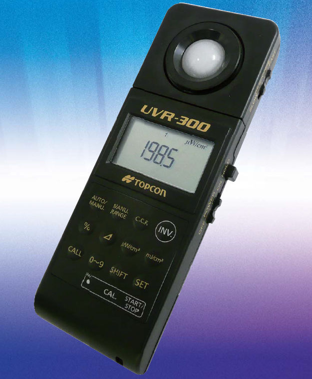 Topcon รุ่นUD-400อุปกรณ์รับแสงสำหรับเครื่องรุ่นUVR-300 Detector Radiometer(360～490nm)