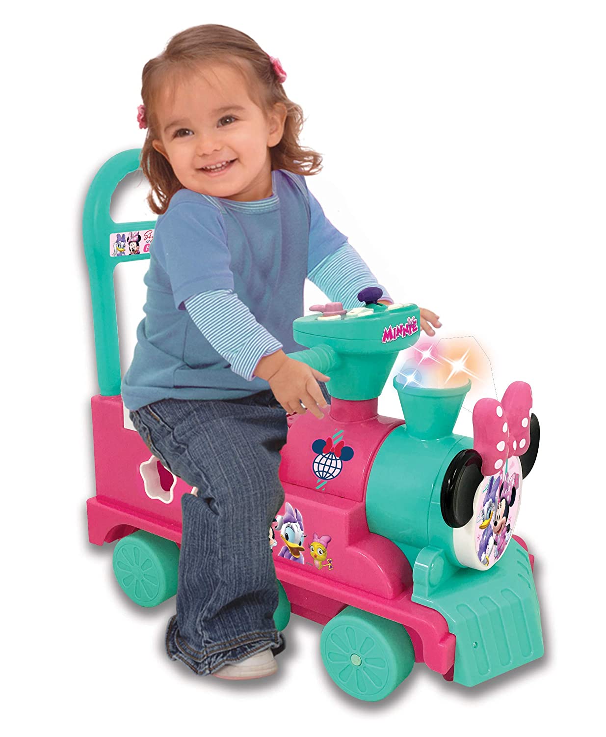 Kiddieland Minnie Mouse Play n 'Sort Ride-On Train