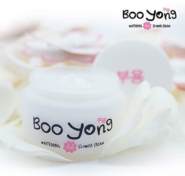 ครีมบูยอง (Boo Yong Whitening AA Flower Cream) ขาวใสใน3วัน
