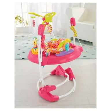 Fisher Price Pink Petals Jumperoo จั้มเปอร์ รุ่นใหม่ พับเก็บได้ ของเล่นเด็ก ของเล่นเสริมพัฒนาการ ของเล่นเสริมทักษะ ยอดฮิตที่ทุกๆบ้านต้องมี