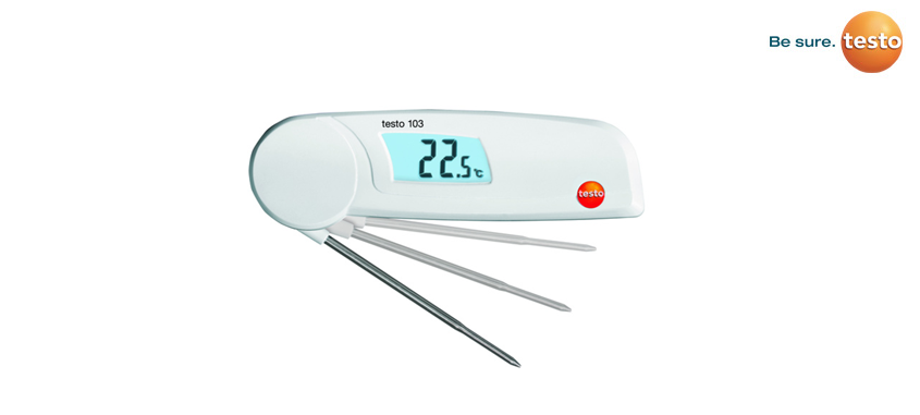 Testo-103 Folding Food Thermometer เครื่องวัดอุณหภูมิอาหารพับได้