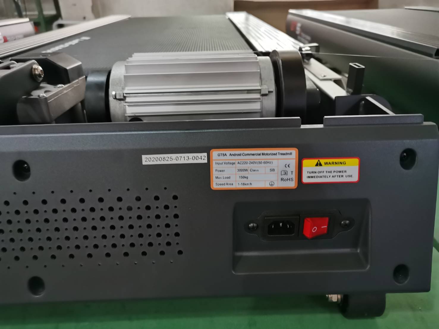 ลู่วิ่งไฟฟ้า Mercury GT5 / Touch Screen จอทัชสกรีน