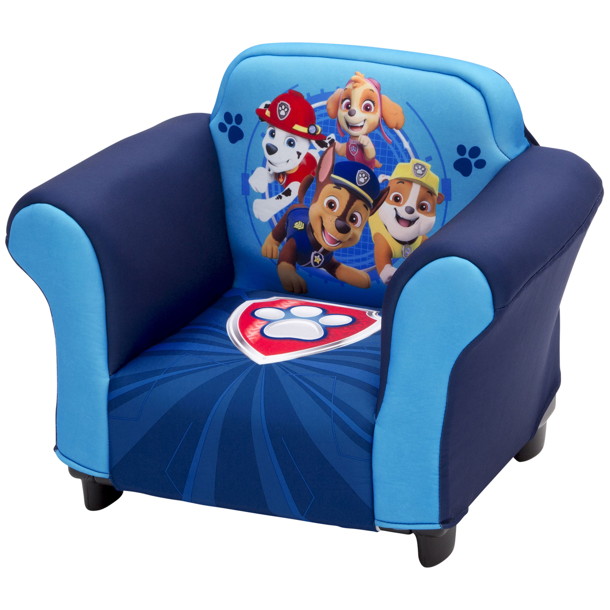 เก้าอี้โซฟา ลาย พาวแพทโทรล Paw Patrol Kids Nick Jr. PAW Patrol Kids Upholstered Chair with Sculpted Plastic Frame by Delta Children ราคา 4590