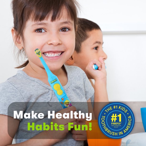 แปรงสีฟันไฟฟ้า Firefly Baby Shark Sea N' Sound & Avengers Turbo Power