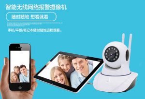 กล้องวงจรปิดไร้สาย-2 เสา LAN 960P-P2P#2650-7290-20-611024