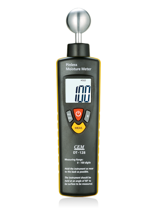 CEM รุ่นDT-128เครื่องวัดความชื้นของวัสดุก่อสร้างPinless Moisture Meter,Meas.range:0～100 digit