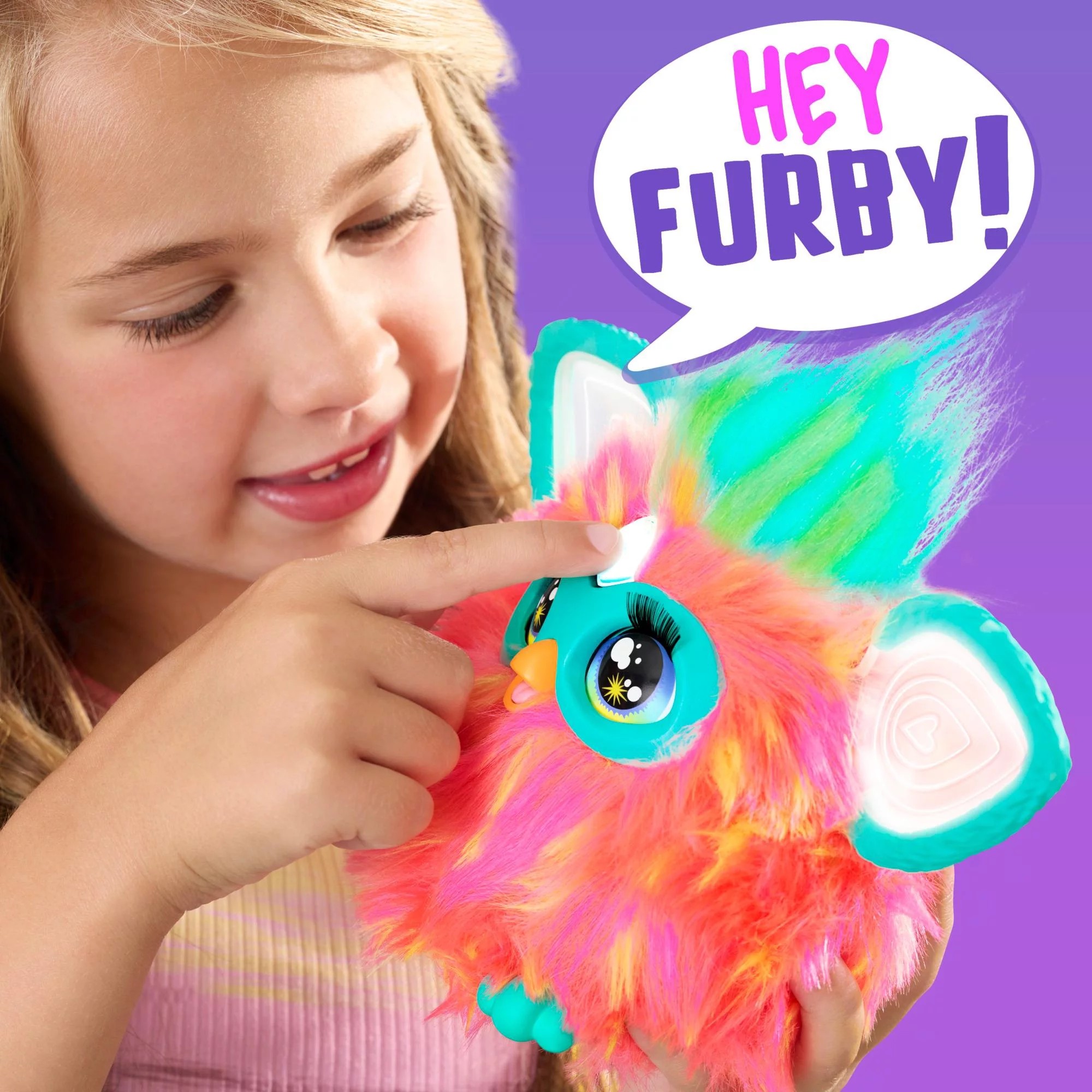 นำเข้า🇺🇸 ตุ๊กตาเฟอร์บี้ Furby Coral and Purple ,Interactive Plush Toys Voice Activated Animatronic ราคา 3,590 บาท