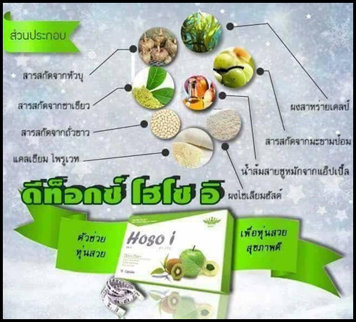 โฮโซ อิ ดีท็อกซ์ HOSO i Detox Plus