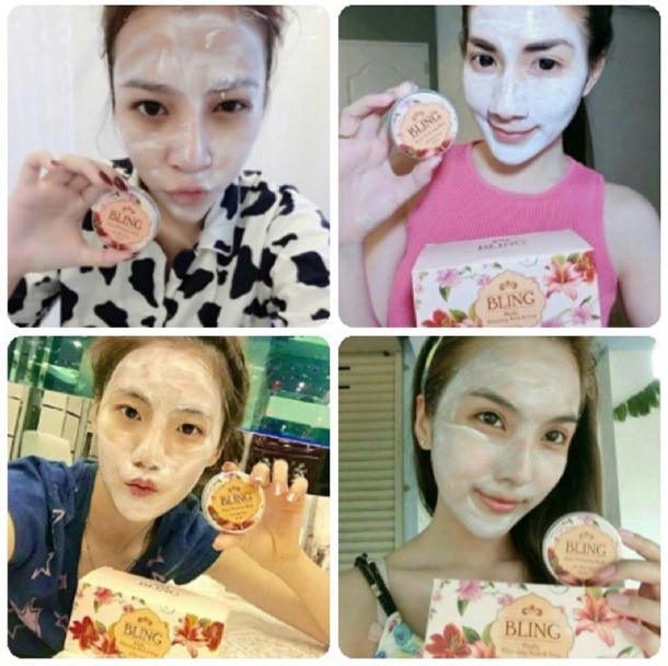Bling Daily Whitening Mask & Soap By แพท ณปภา