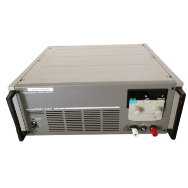 Kikusui รุ่นPAN250-4.5Aเครื่องแปลงไฟฟ้ากระแสสลับเป็นแรงดันไฟฟ้ากระแสตรง,High Reliability DC Power Supply(CV/CC),Output:0～250V/0～4.5A