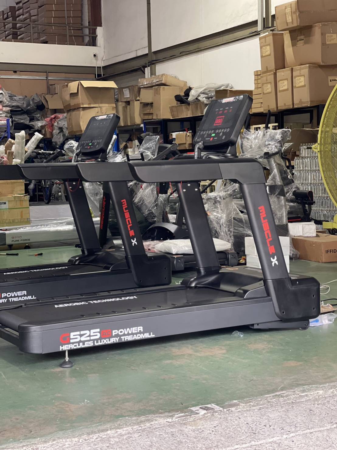 ลู่วิ่งไฟฟ้ามอเตอร์AC MuscleX Hercules G525 ลู่วิ่งไฟฟ้าฟิตเนส, ลู่วิ่งไฟฟ้าราคา
