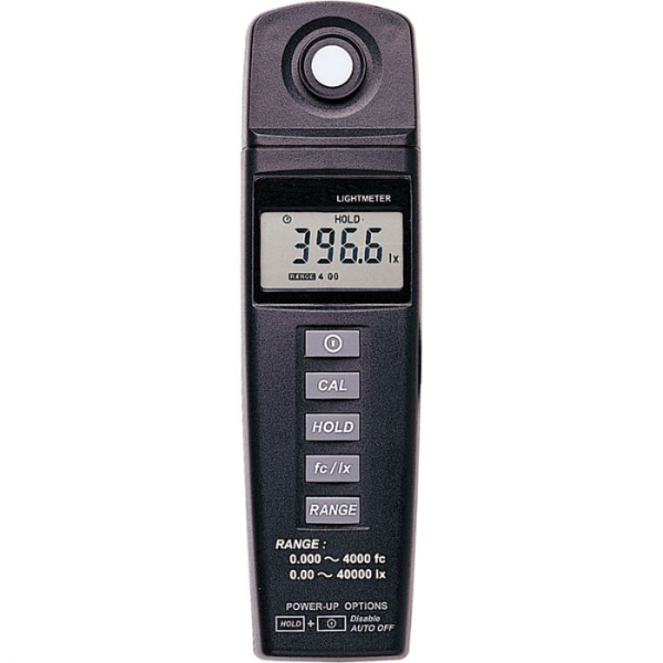 Center รุ่น337เครื่องวัดแสง,Light Meter with Built-In Sensor 0～4,000Fc.