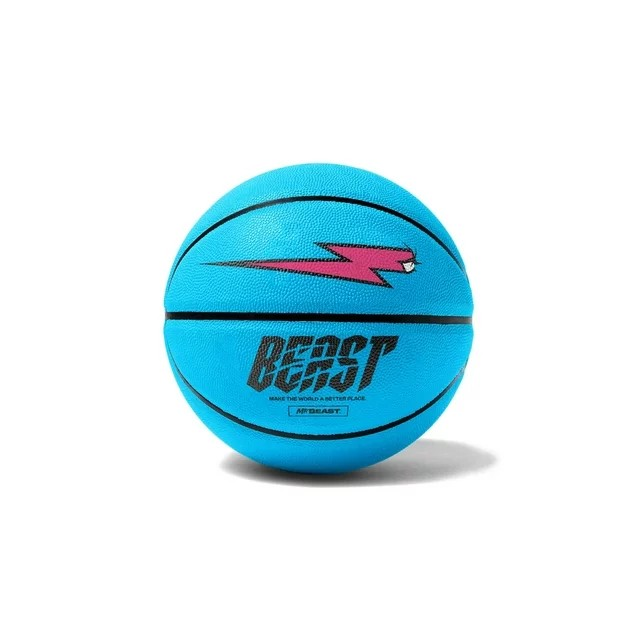 NEW 🔥นำเข้า🇺🇸 🏀MrBeast Basketball - บาสเก็ตบอลคอมโพสิตระดับพรีเมียมที่มีตราสินค้าและสีสันของ MrBeast ราคา 1,990 บาท ⛹️♂️